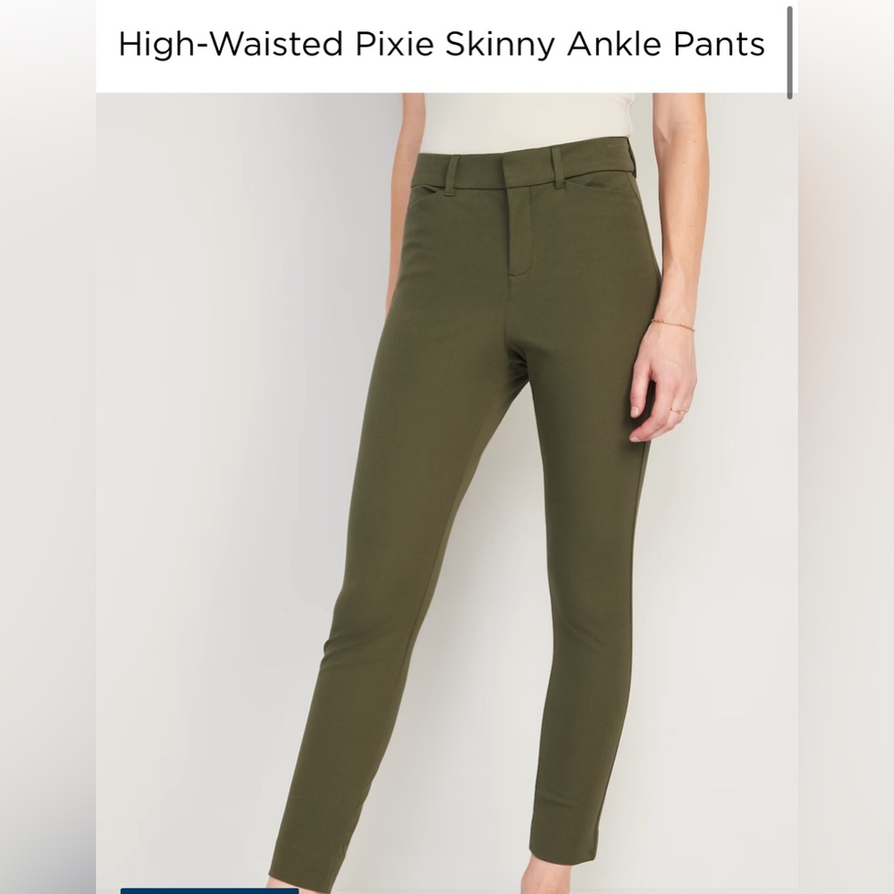 Old Navy high-waisted skinny pixie pants size 22